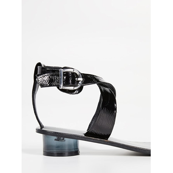 Harlowe black strappy sandals - Picture 4 of 8